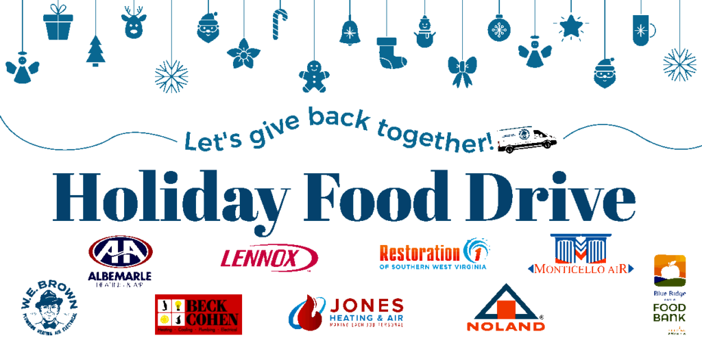 Let's give back together: Holiday Food Drive